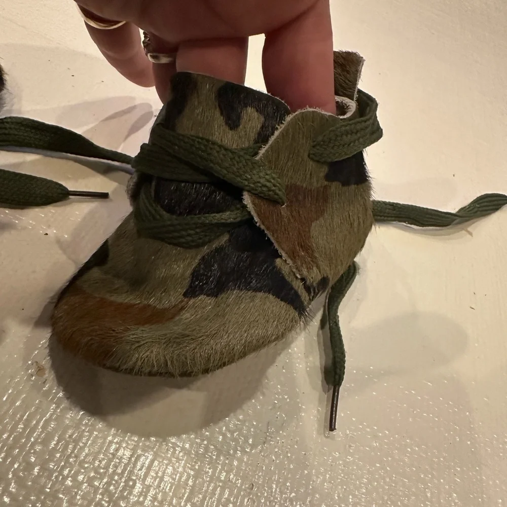 Camouflage Baby Booties